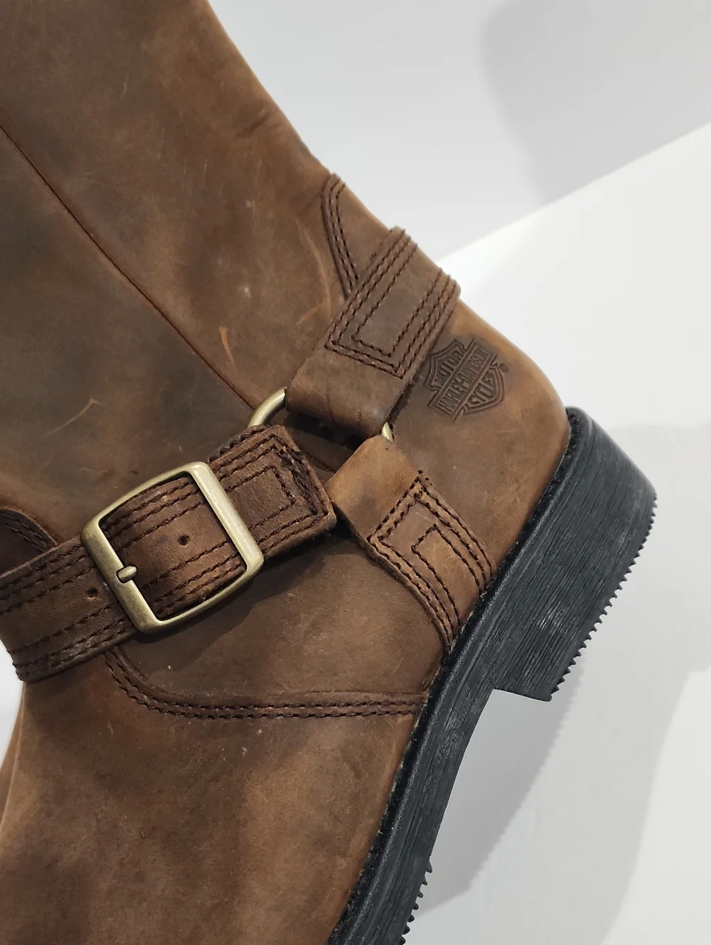 Harley-Davidson Camden Leather Harness Boots